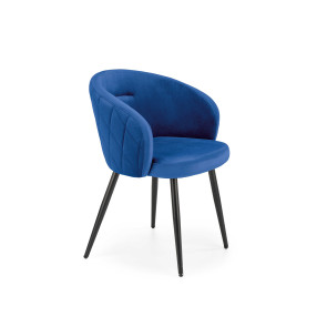 Set 4 scaune K430 albastru marin